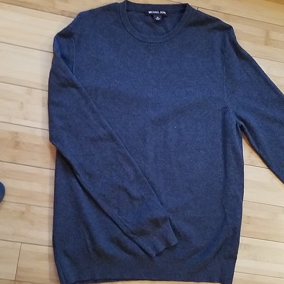 michael kors blue sweater